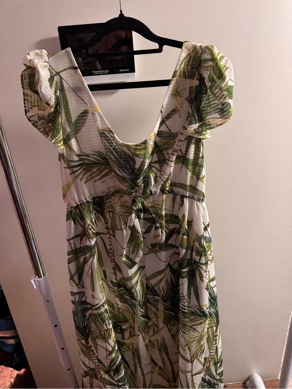 Taylor Floral Green dress
